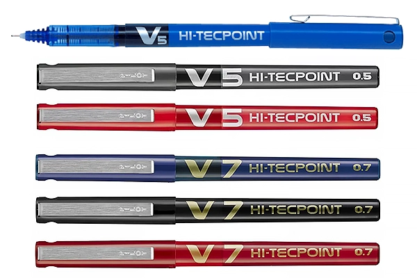 Bút Mực Nước Nắp Pilot Hi-Tecpoint V5 / V7